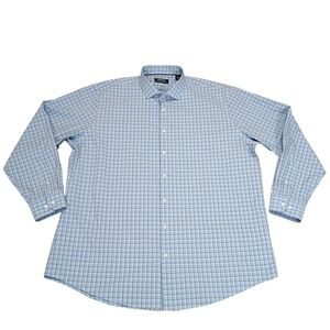 Nordstrom Classic Traditional Fit‎ Button-Up Long Sleeve Shirt Size 18 1/2 36-37